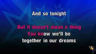 We Never Really Say Goodbye - Captain &amp; Tennille (KARAOKE)