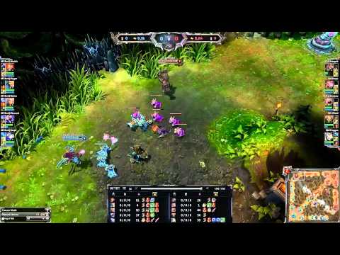 LoL M5 vs CLG Game2 ECC Final Qua Cup 22min