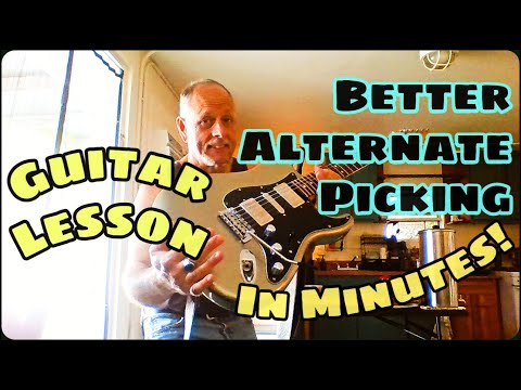 Improve Alternate Picking FAST, Guitar Session Lesson - Brian K Guitar