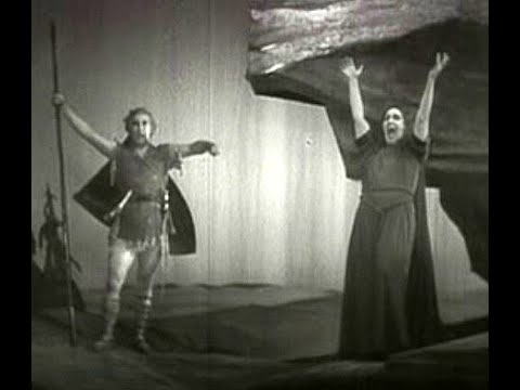 Frida Leider and Max Lorenz Rehearse Götterdämmerung at Bayreuth