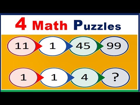 Math Puzzles with answers, number pattern logic Video