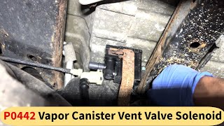 How to Replace Vapor Canister Vent Solenoid Valve on a GMC Envoy