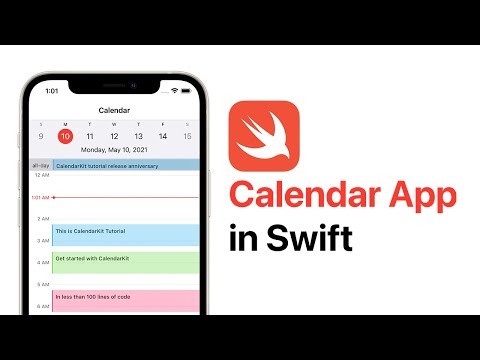 Create iOS Calendar app in Swift with CalendarKit (Tutorial) thumbnail