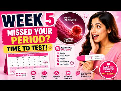 Week 5 Pregnancy Explained | Positive Pregnancy Test? First Signs of Pregnancy