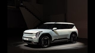 קיה EV9 החשמלית החדשה נחשפת - שישה או שבעה מקומות עם טווח של מעל ל-460 ק"מ, בארץ בסוף השנה!