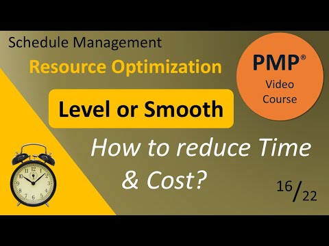 Resource Leveling vs. Resource Smoothing: How to save resource time and cost?