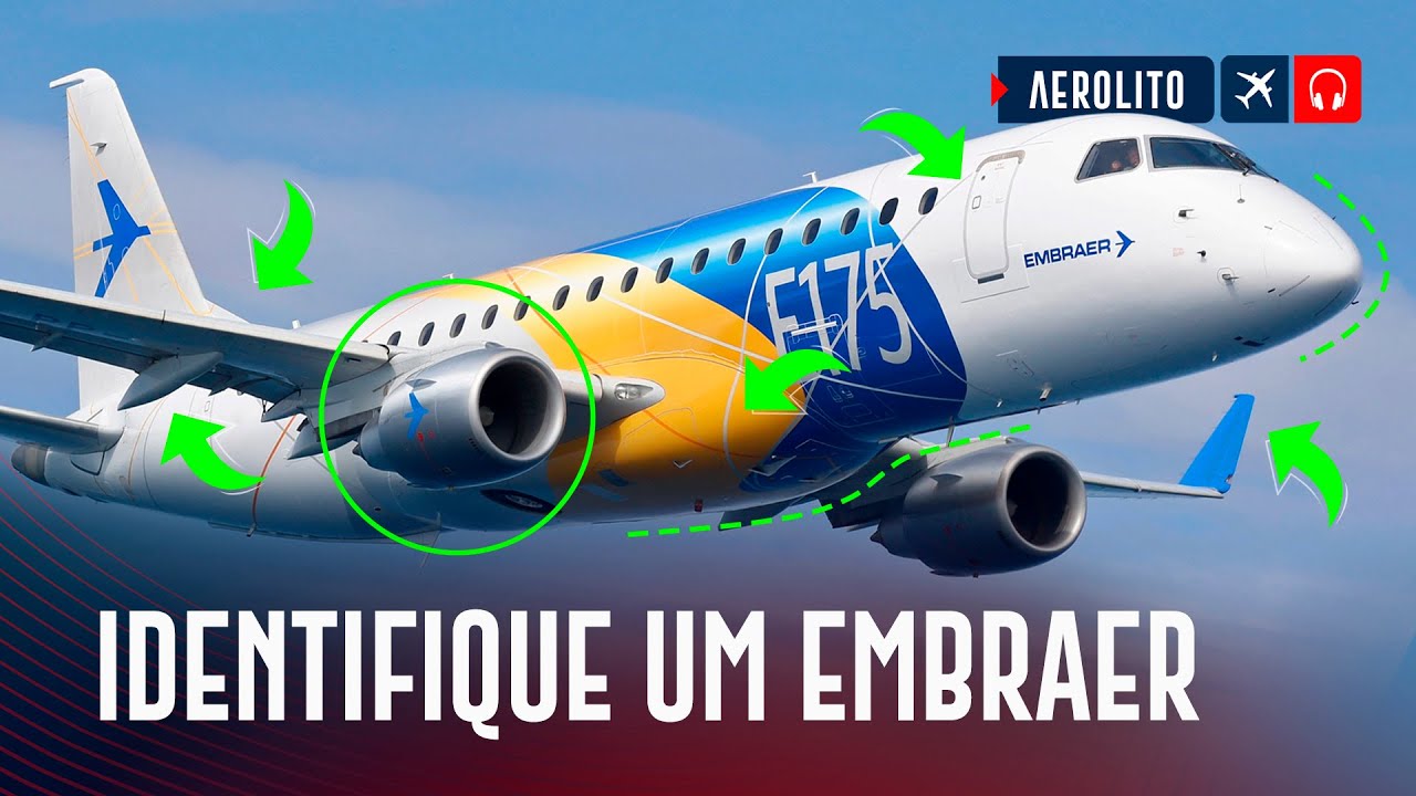 Você sabe IDENTIFICAR os Aviões da EMBRAER? | EP. 1029