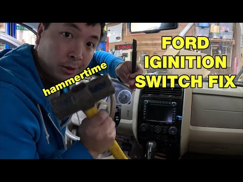 Easy Ford no start ignition switch fix (2010 Escape) and many other Ford's of this era
