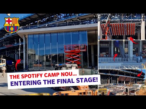 Camp Nou Progress Update: Structural Work Giving Way to Finishing