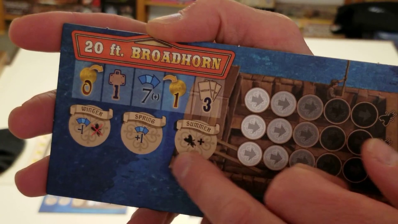 The Game Explainer: Broadhorns: Early Trade on the Mississippi