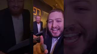 רפי שטיין סנדי דינקל ומושי יענקוביץ בחתונה בכתר הרימון