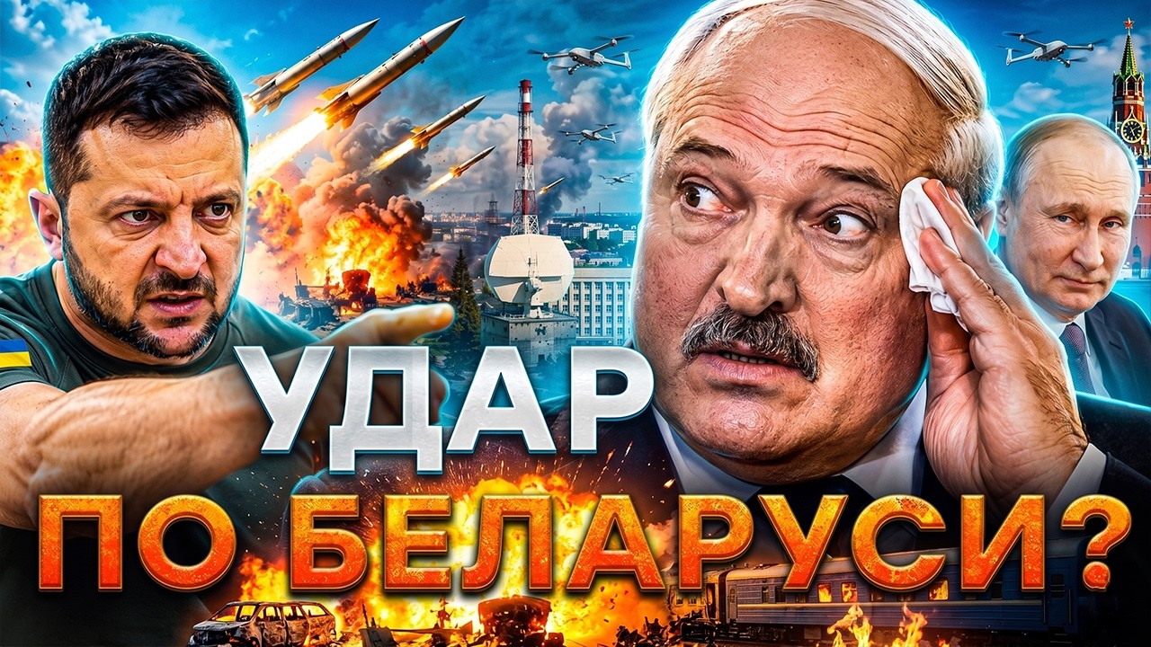 ЛУКАШЕНКО В ПАНИКЕ! Зеленский готов УНИЧТОЖИТЬ объекты в Беларуси? КИЕВ БОЛЬ