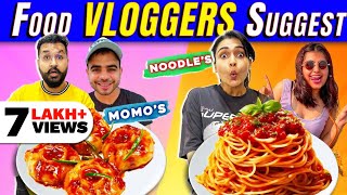 Eating ONLY What FOOD VLOGGER Suggest For 24 Hours Food Challenge 🔥🥵