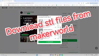 Download STL files