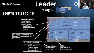 PHABRIX SxTAG IP Handheld - PTP Measurement