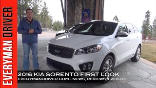 MY FIRST REVIEW: 2016 Kia Sorento on Everyman Driver, Dave Erickson