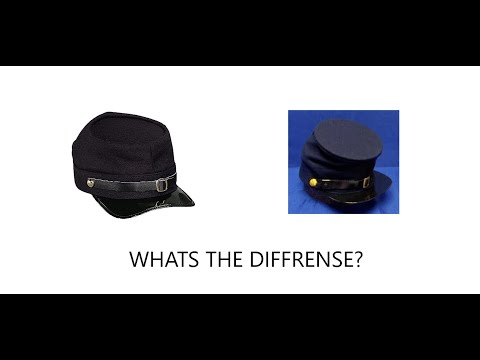 kepi and forage caps whats the differences?