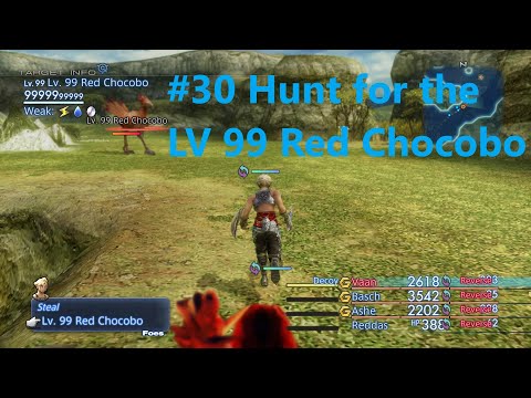 Final Fantasy XII The Zodiac Age New Game-  Part 30 LV 99 Red Chocobo & Scourge