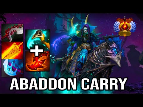 INTENSE CARRY [ Abaddon ] FULL TEAM FIGHT - DOTA 2 GAMEPLAY