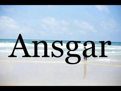 How To Pronounce Ansgar🌈🌈🌈🌈🌈🌈Pronunciation Of Ansgar