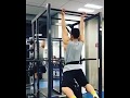 チンニング（懸垂）加重20kg×10rep