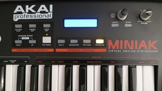 Video thumbnail for Best Ambient Synth Shootout #33: Akai Miniak - Song 1 by Christian's Sonic Spaces