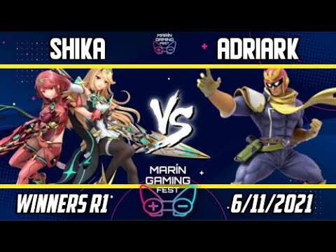 MARÍN GAMING FEST #1 - Winners R1 - Shika (Mythra & Pyra) VS. Adriark (Captain Falcon)