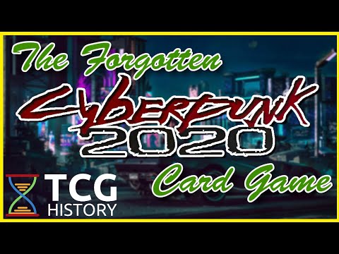 The Forgotten Cyberpunk 2020 Trading Card Game - TCG History
