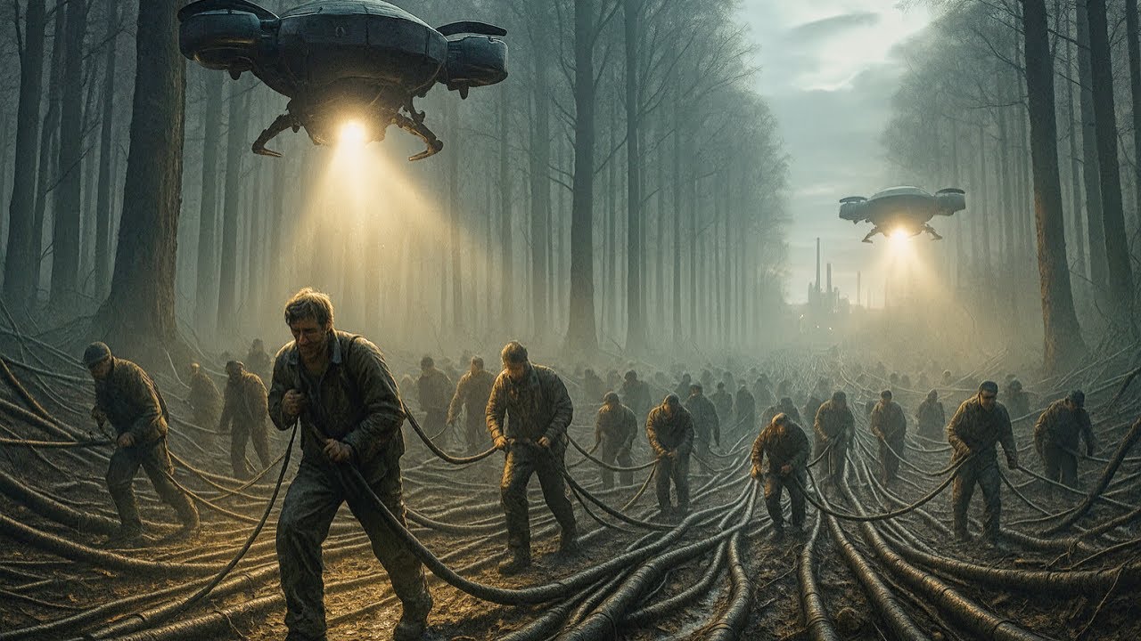 In 2035, People Became Slaves To Quantum Cables, Submitting To Technology