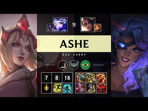 Ashe ADC vs Samira - BR Challenger Patch 25.17