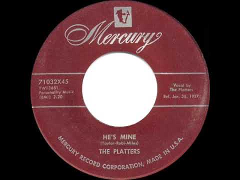 1957 HITS ARCHIVE: He’s Mine - Platters