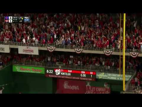Bryce Harper Game Tieing blast NLDS WSH vs CHI
