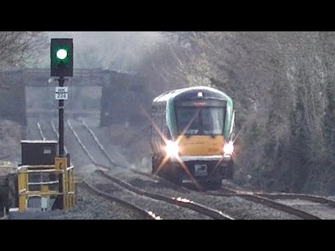 IE 22000 Class Intercity Train number 22230 - Monasterevin, Kildare