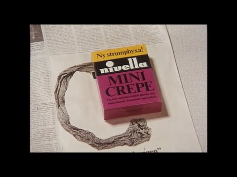 Reklam för Nivella strumpbyxor 1969