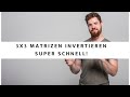 3x3 Matrizen Invertieren Garantiert Schneller Als Dein Dozent