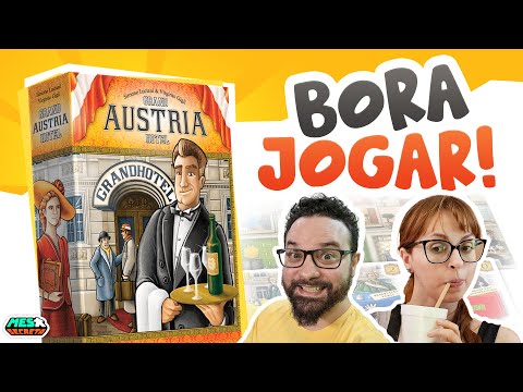 Grand Austria Hotel - Sirva bem seus hóspedes! | Regras e Gameplay | Tirando a Poeira