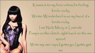 Nicki Minaj - Go Hard (feat. Lil&#39; Wayne) (Lyrics Video)