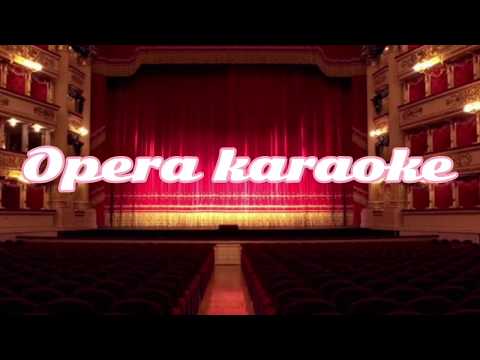 Opera karaoke     Recondita armonia —Tosca