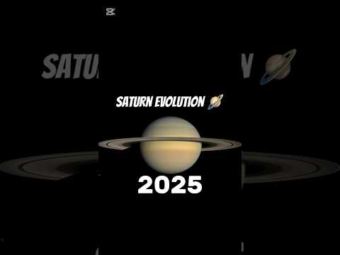 Saturn Evolution 🪐🤔.Picture Edition(1885-2025)#evolution #planets #saturn