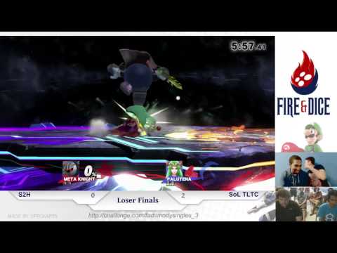 Smash or Die Young #3 - A2 Pho S2H (Metaknight) vs SoL TLTC (Palutena) - Smash Wii U LF