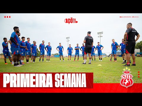 PRIMEIRA SEMANA DE TRABALHO | DIA DE TREINO (07/12) - Aço TV