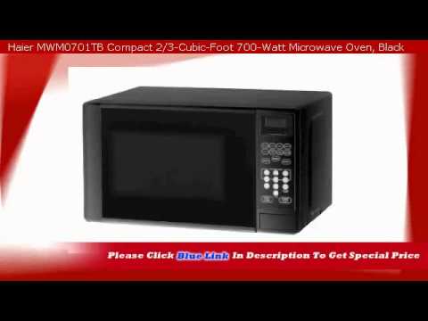 Haier compact microwave oven