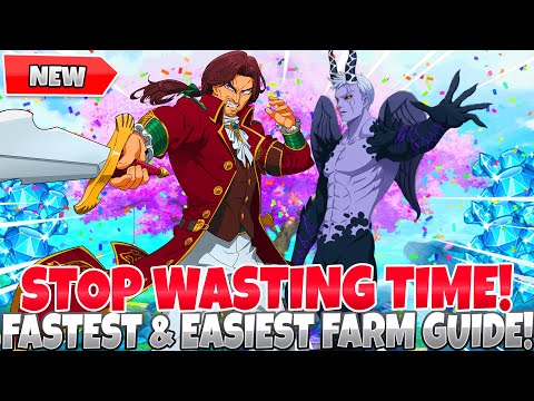 *STOP WASTING TIME* Fastest F2P Farming Guide: Final Boss Hendrickson & Dreyfus (7DS Grand Cross)
