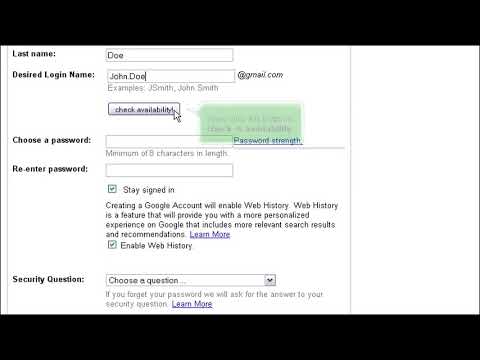 Gmail: How to Create a New Google Account