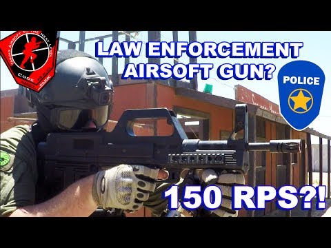 The Sidewinder 9,000 RPM! (Code Red Airsoft Park)