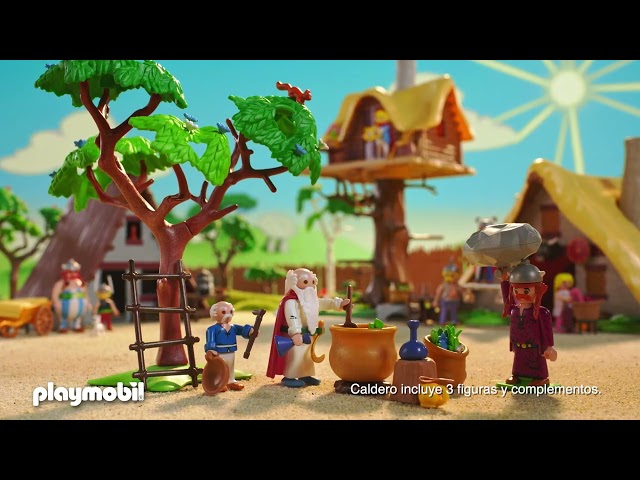 Vídeo relacionado con Playmobil Astérix 71828 Hutte d Astérix avec Panoramix