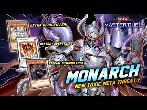 NEW MONARCH IS INSANE‼️ NUKE Extra Deck and Entire Field GONE! 💀💀 [Master Duel]