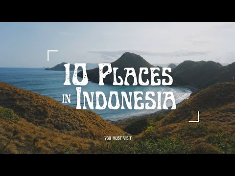 10 places to visit in indonesia / Travel Vlog 2023