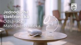 Avent Odsávačka mateřského mléka Natural elektronická Single SCF395/11 Prezentace elektrické odsávačky Avent