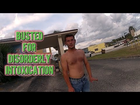 Busted for Battery on LEO and Disorderly Intoxocation - Flagler Beach, Florida - June 9, 2022
